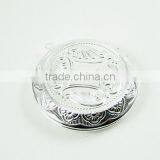 30mm Setting Size Round Brass Silver Vintage Photo Locket,retro Photo Locket 1112006 thumbnail-2