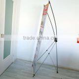 Cheap Price Economic X Banner Rack Fiber Glass Korea X Banner Stand for Trade Show Adversiting Display Stand thumbnail-5