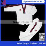UWIN Factory Wholesale Taekwondo Training Equipment Jacquard Collar