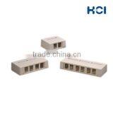 6 Ports Multimedia Mount Box With Label for A/V Connecter thumbnail-3