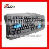 Alternative Language Ergonomics Wired Led Gaming Keyboard T-910 12 Kinds Langages