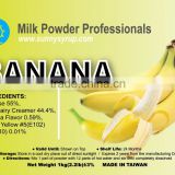 Banana milk powder for bubble tea