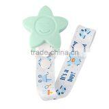 Baby Product Manufacturer New Silicone + Ribbon Pacifier Chain thumbnail-1