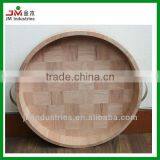 High Quality Oak Wood Bread Tray With Handle thumbnail-1