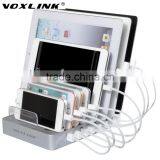 Hot Selling VOXLINK 8-Port Family Office Size USB Desktop Charger With Transparent Bracket PSE White thumbnail-4