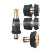 1/2" Brass Garden Watering Hose Fitting Set Brass Mist Nozzle SGB1201 thumbnail-1