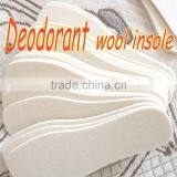 Hot Sale Deodorant Natural Wool Foot Insole thumbnail-1