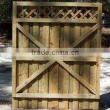 FSC New Design Wood Fence in Factory With BSCI in China thumbnail-1