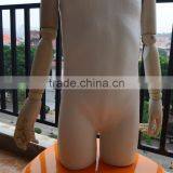 Factory Low Price Sale Fiberglass OR Fabric Wrapped Fabric Torso Kids Mannequin With Wood Arm thumbnail-5