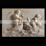 Italian Marble Angel Relief thumbnail-1
