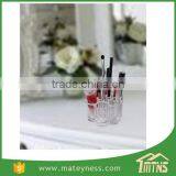 Acrylic Flower Cosmetic and Makeup Brush Holder thumbnail-2