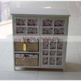 2017 Cheap Wholesale Rural Wood Cabinet With Willow Drawer Manufacturer thumbnail-6