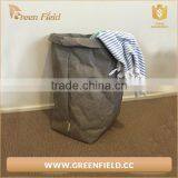 Washable Kraft Paper Kis Bedroom Toy Storage Bag, Custom Water Resistant Paper Toy Storage Bag thumbnail-4