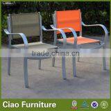 Outdoor Textline Fabric Armchair Garden Chair thumbnail-1