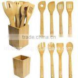Bamboo Ktichen Tools Holder thumbnail-1