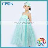 Wholesale Toddler Girl Dress Posh Design Kids Blue Dresses Tutu Birthday Dress for Baby Girl thumbnail-1
