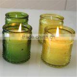 Wax Candle Jar Glass Candle Jar,color Candle Glass,tea Light Holder thumbnail-1