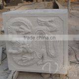 China Supplier Decoration Stone Carving Chinese Dragon Marble Relief Sculpture thumbnail-5