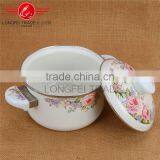 Promotional Custom Logo High Quality Enamel Cookware, Wholesale Enamel Pot thumbnail-5