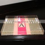 New Style Clear Transparent Acrylic Insert Paper Tray thumbnail-3