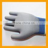18Gauge Plain Style and Daily Life Usage Nylon PU Glove thumbnail-3