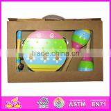 Hot Sale High Quality Children Drum, Wooden Musical Instruments Children Drum, Fashion Style Musical Children Drum W07A037 thumbnail-1