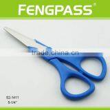 S2-1411 5-1/4" 2CR13 Stainless Steel ABS Plastic Handle Stationery Sscissors / Office Scissors thumbnail-1
