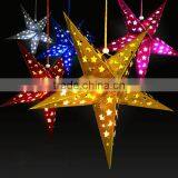 Cheap 2016 Xmas String Hanging 30 45 60cm Star for Christmas Party Decoration Christmas Tree Ornament thumbnail-2