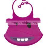 Smile Silicone Rubber Baby Bibs Manufacture thumbnail-1