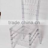 Wholesale Transparent Clear Resin Chiavari Chair With Cushion for Wedding thumbnail-1