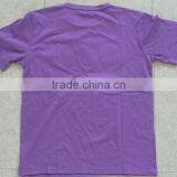 Custom Made Embroidery Patches Single Jersey Cotton Tee Shirts thumbnail-3