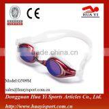 PC Mirror Coated Custom Design for Adults Swimming Goggle thumbnail-2
