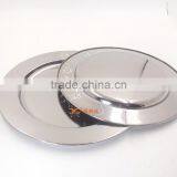 China Supply 32/36/40cm Stainless Steel Charger Plate for Wedding thumbnail-4