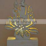 2015 Newest Top Quality Wooden Christmas Decor Gift With Light thumbnail-3