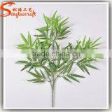 2015 China Factory Wholesales Plastic Fake Artificial Lucky Garden Bamboo Fence Branches Leaves thumbnail-1