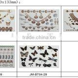 Fashion Jewelry 2015 Water Transfer Printing Temporary Tattoo thumbnail-3