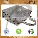 See Through PVC Indian Bags With Jute Sides - Made From Thick PVC & Laminated Jute thumbnail-2