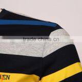 Mens Bulk Sale Plain Stripe Cotton t Shirt thumbnail-4