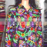 LADIES HAWAIIAN LONG SLEEVES SHIRTS thumbnail-3