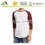 Men's Plain Baseball Athletic t Shirt,wholesale Cheap Plain t Shirt thumbnail-2