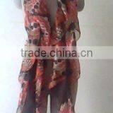 Printed Chiffon Long Scarves thumbnail-1