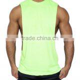 Wholesale Classic Plain Men Gym Tank Tops thumbnail-2