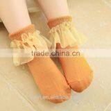 Baby Girl Socks Newborn Chiffon Kids Lace Socks Summer Girls Cute Solid Children's for Princess thumbnail-5