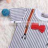 S60675Baby Casual Bowknot Cotton Prints Jumpsiuit thumbnail-2