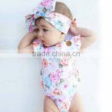 S17524A New Girl Pretty Summer Sliders Flower Boutique Jumpsuit thumbnail-1