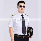 OEM Service Supply Type Good Quality Cheap Pilot Uniform Airline Shirt thumbnail-4