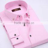 OEM Multi Colour Long Sleeve Polyester And Cotton High Quality Blank Latest Shirt Designs For Men thumbnail-2