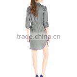 Women's Tencel Dress/Long Dress Shirt thumbnail-4