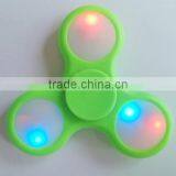 Wholesale Aluminum Metal LED Light Hand Spinner Fidget Hand Spinner With LED Light thumbnail-1