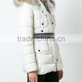 Shandao OEM Custom Winter Soft Long Sleeve Fashional Ostrich Feather Coat thumbnail-3